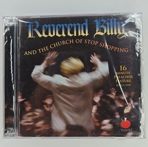 Reverend Billy and the Church of Stop Shopping CD w/ Bonus DVD 2004 SEALED Funny